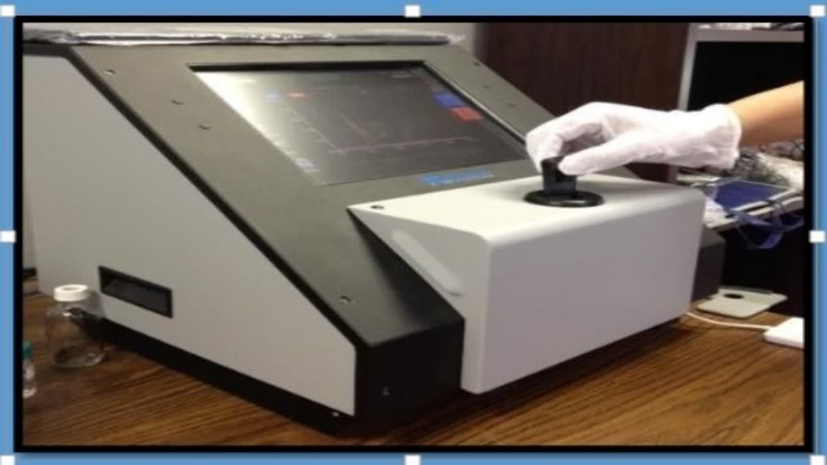 Corona Testing Machine: 20-second report, no medical waste – Volatile Organic Compounds.