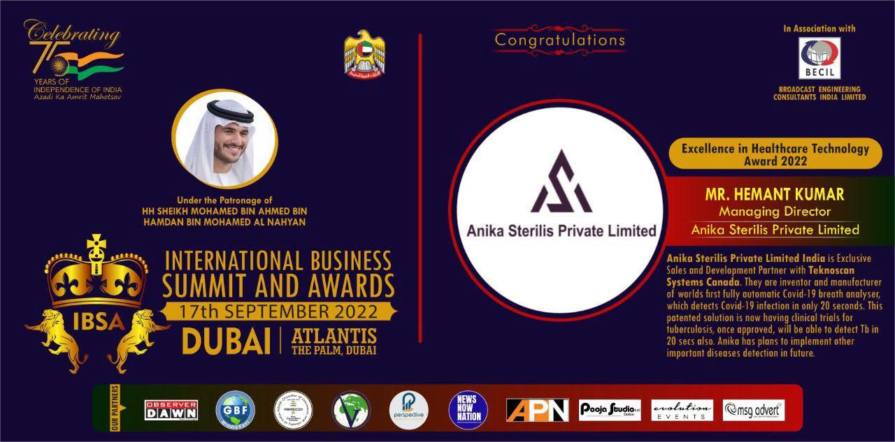 International Business Summit & Awards – Sept 2022